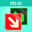 ���� F01-02 ������������� ������� ��� ����� 45�� (�������. ������, 200�200 ��)